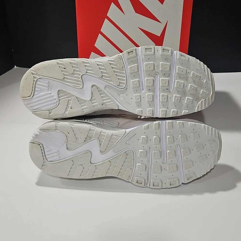 Nike Air Max Excee Cream and White Sneakers Platinium Sz 10 - Picture 5 of 9